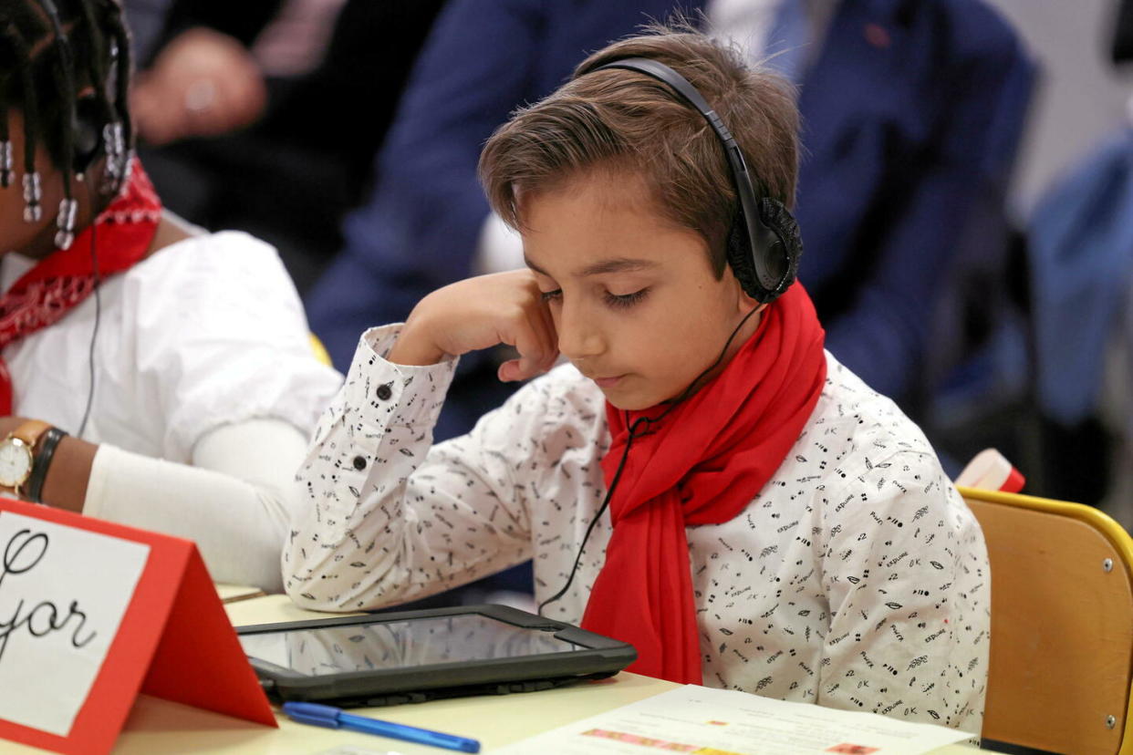 Certains établissements sont dotés de tablettes.  - Credit:SYSPEO/SIPA / SIPA / SYSPEO/SIPA