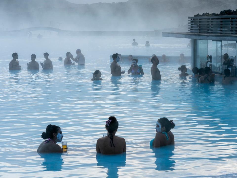 Blue Lagoon in Grindavik, Iceland