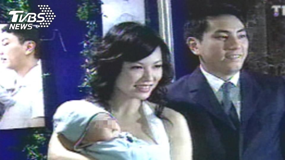 陳孝萱2005年與王牌製作人詹仁雄結婚後育有1子，婚姻維持兩年告吹。圖／TVBS資料照