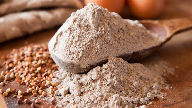 buckwheat flour and groats