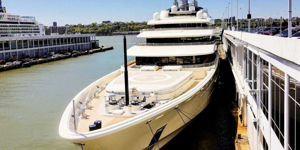 Roman Abramovich Yacht Eclipse 