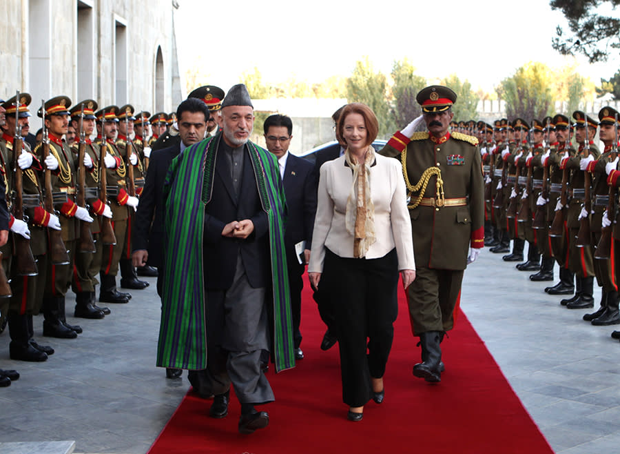 Former Australian Prime Minister Julia Gillard