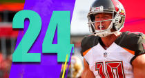 <p>Slot receiver Adam Humphries is becoming a reliable piece of the Bucs offense. Over the last four weeks he has four touchdowns, and has caught 19 of 22 targets. (Adam Humphries) </p>