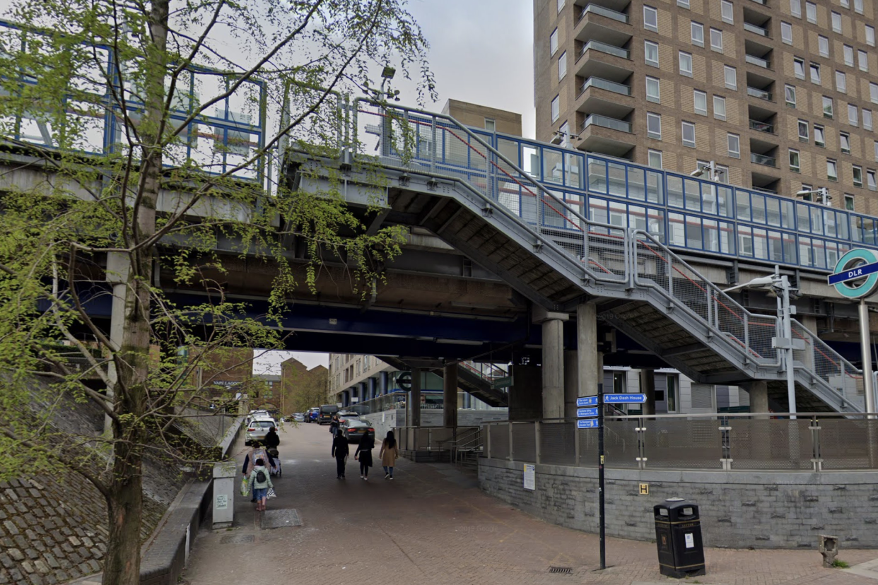 Crossharbour DLR station, near where the attack happened: Google Maps