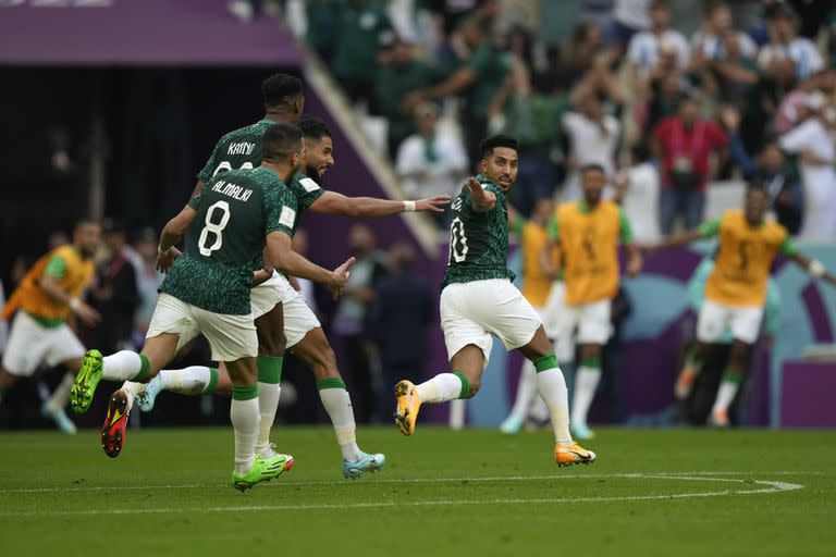 Segundo gol de Arabia Saudita