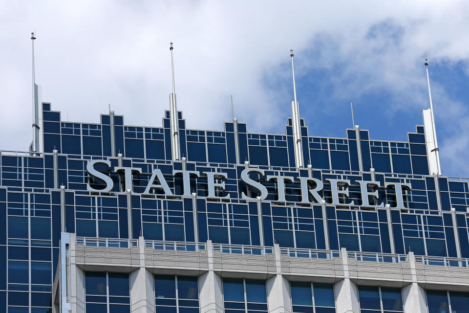 BOSTON, MA - JULY 20: The State Street Bank headquarters building in Boston is pictured on Jul. 20, 2015. (Photo by David L. Ryan/The Boston Globe via Getty Images)