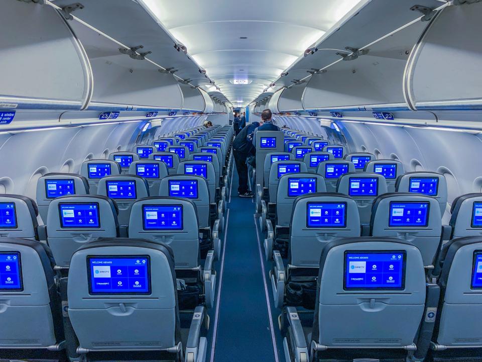 Flying on JetBlue Airways during pandemic