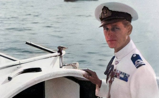 The Duke gave up his naval career to instead support the Queen