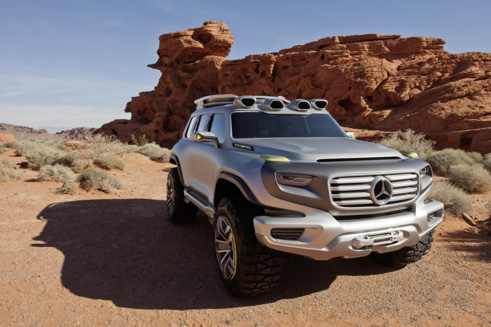 The Mercedes Ener-G-Force concept, developed for the 2012 Los Angeles Auto Show Design Challenge