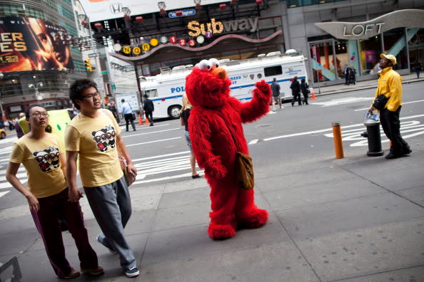 Life-size Elmo