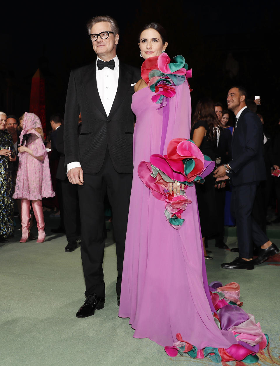 Colin and Livia Firth at the Green Carpet Fashion Awards
