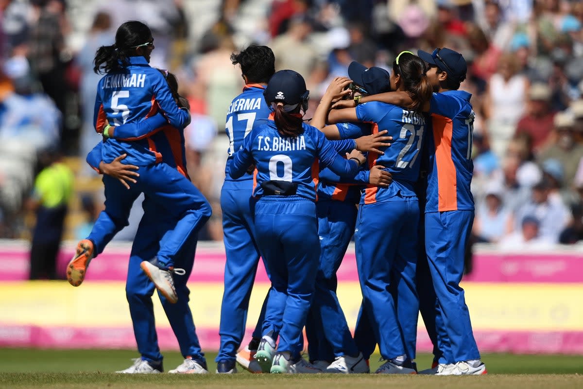 India’s women advance to Sunday’s final against Australia, with England now left to battle for bronze  (Getty)