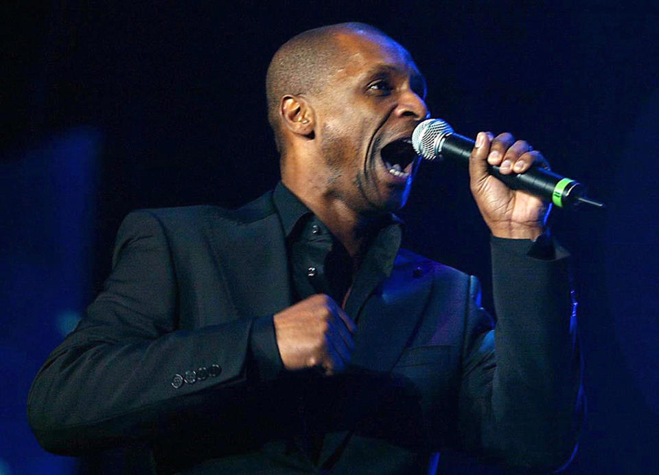 Andy Abraham performs on stage during X Factor 2 Live, at the MEN Arena, Manchester, Saturday 25 February 2006. (Photo by Dave Kendall - PA Images/PA Images via Getty Images)