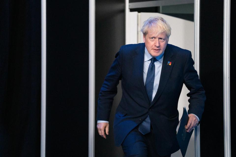 Boris Johnson remains under pressure about what exactly he knew regarding allegations against former deputy chief whip Chris Pincher (Stefan Rousseau/PA) (PA Wire)