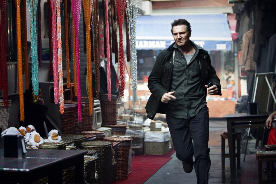 Liam Neeson—the OG of OGs who fight—in Taken 2.