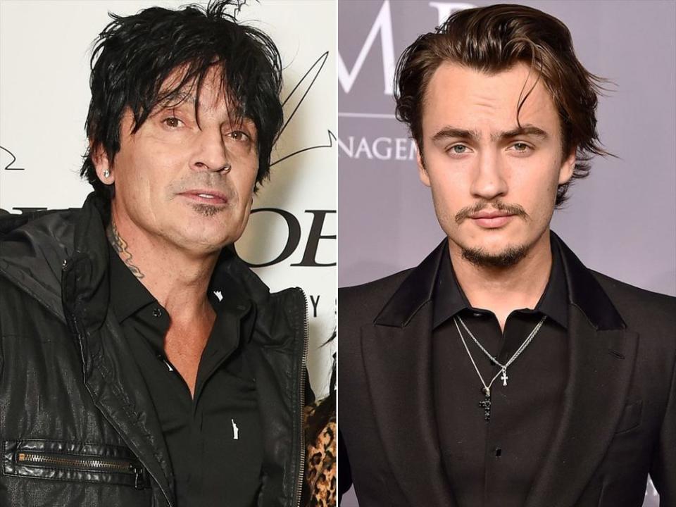 Tommy Lee and son Brandon