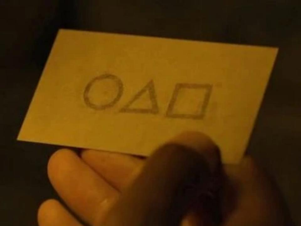 The symbols seen in Netflix show ‘Squid Game’ (Netflix)