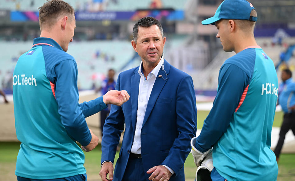 Ricky Ponting and Marnus Labuschagne.