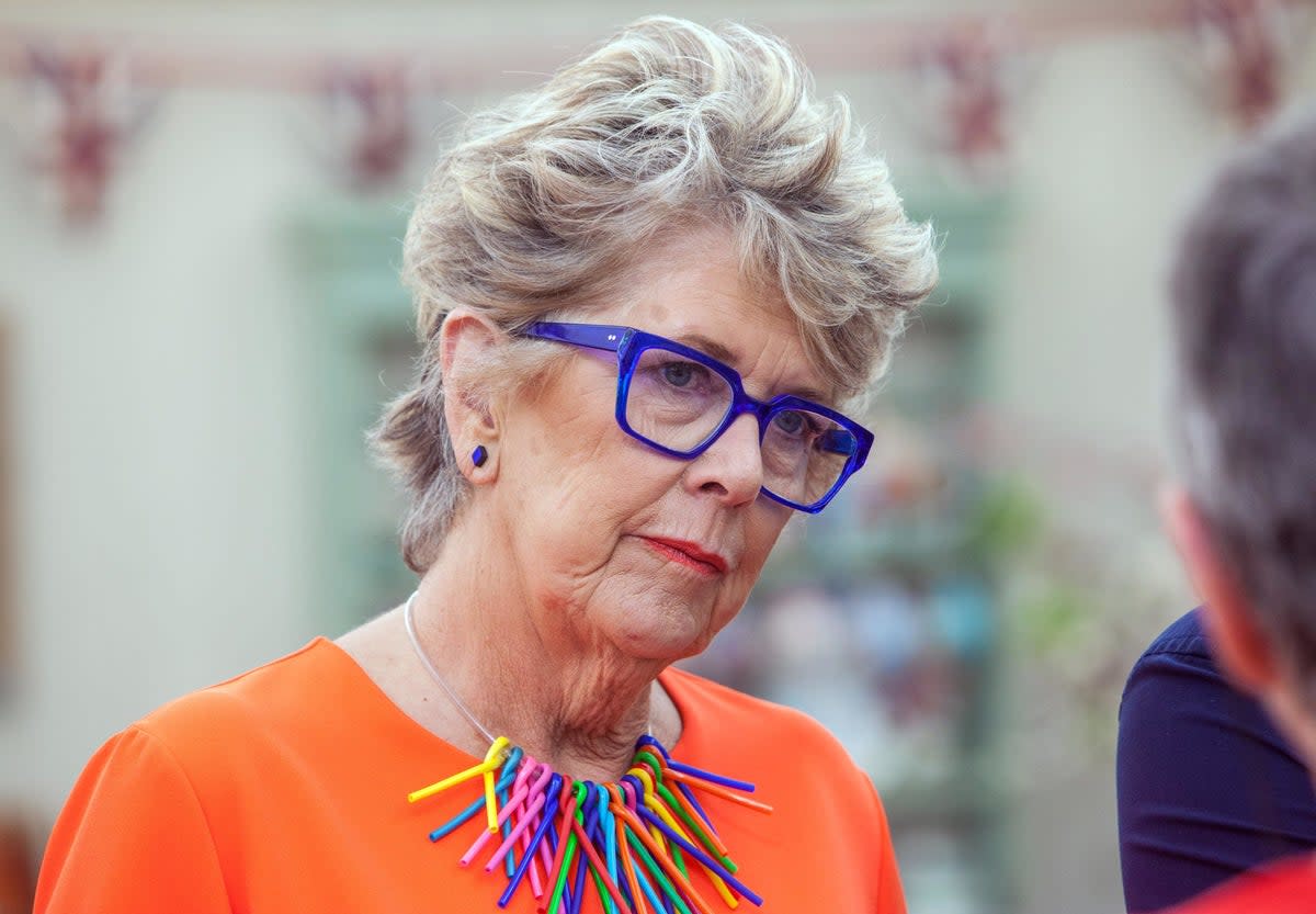 Great British Bake Off judge, Dame Prue Leith  (PA Media)