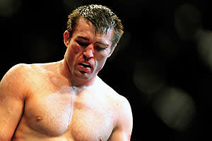 Chael Sonnen (above) reportedly flunked a urinalysis in August after his loss to Anderson Silva at UFC 117