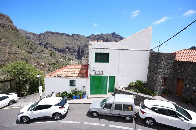 A view of the Airbnb Casa Abuela Tina in Masca, Tenerife, where missing British teenager Jay Slater resided prior to his disappearance