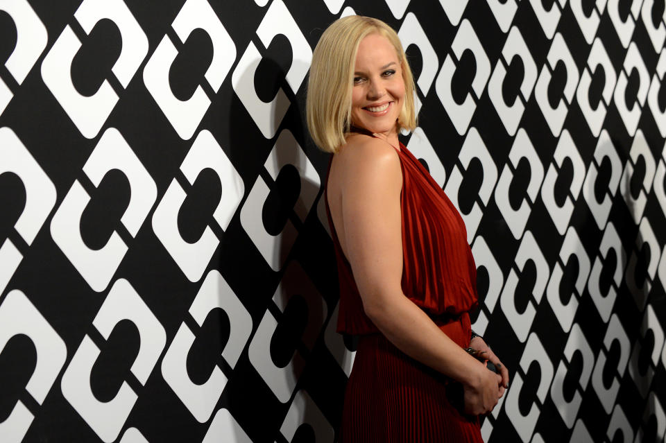 Abbie Cornish attends the DVF Journey of a Dress 40th Anniversary Party at Wilshire May Company Building on Jan. 10, 2014 in Los Angeles.(Photo by Jordan Strauss/Invision/AP)