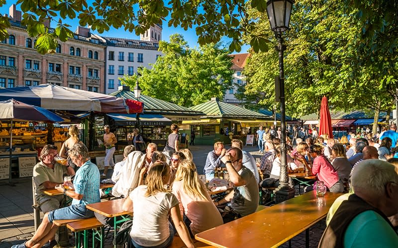 viktualienmarkt, munich - istock