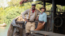 Dwayne Johnson and Emily Blunt have joined forces for this delayed blockbuster based on a theme park ride. Johnson plays the riverboat captain who takes Blunt and her brother (Jack Whitehall) into a dense jungle on a hunt for the mythical Tree of Life. Jaume Collet-Serra — veteran of several Liam Neeson actioners — is in the director’s chair. (Credit: Disney)