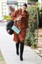 Katherine Schwarzenegger Pratt leaves a meeting at L’Eclaireur Los Angeles on Tuesday in West Hollywood.