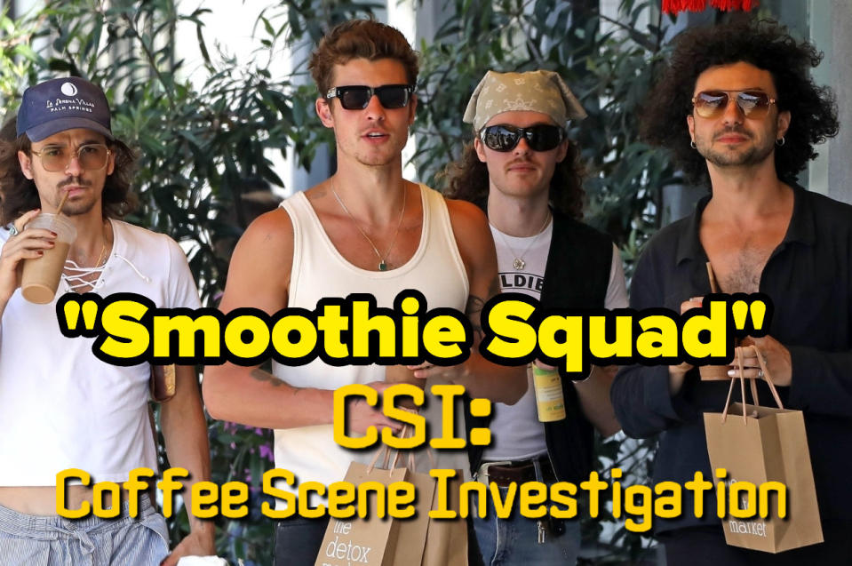 Smoothie Squad Coffee Scene Investigation