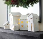 <p><strong>Pottery Barn</strong></p><p>Pottery Barn</p><p><strong>$16.99</strong></p><p>A Christmas village never looked so chic. These handmade ceramic pieces are sold individually, which makes them a decent investment—but there's truly nothing else like them. Plus, they're beautifully neutral, which means they're guaranteed to match your existing home decor.</p>