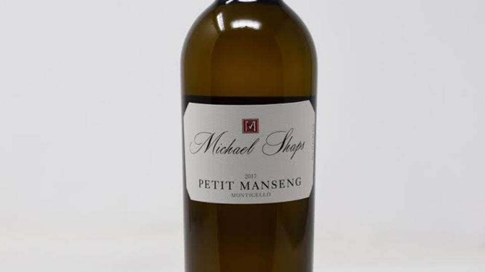 Michael Shaps 2017 Petit Manseng Monticello 