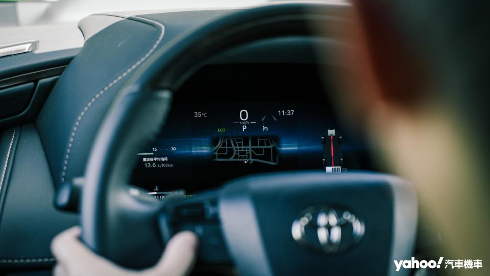 頗為熟悉的12.3吋數位儀表，已經慢慢成為Toyota車款標配。