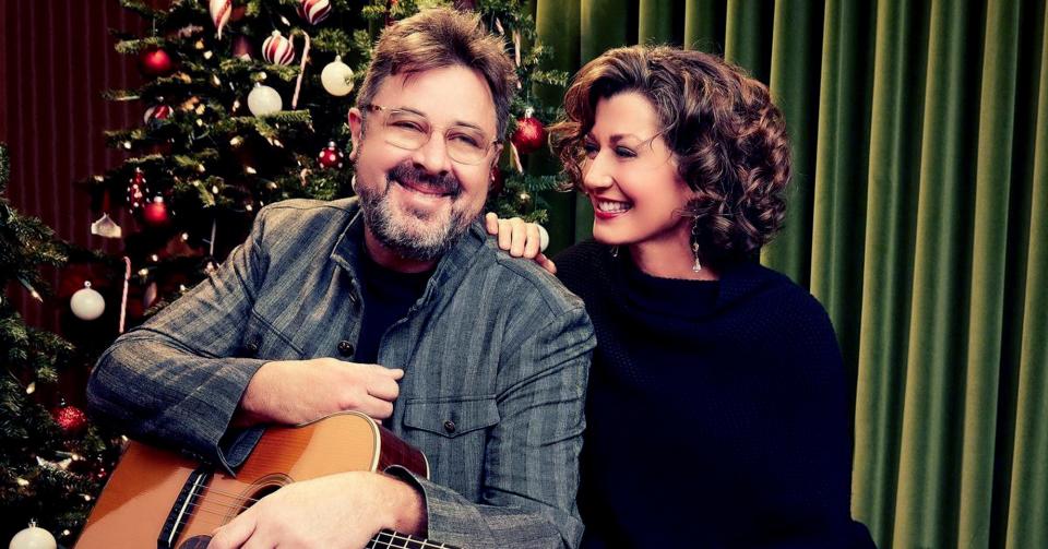 Amy Grant and Vince Gill kick off an annual holiday residency at the Ryman Auditorium on Dec. 12, 2022.