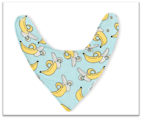 Recalled Bandana Bib (Shown in Banana Pattern) (Photo: U.S. Consumer Product Safety Commission)