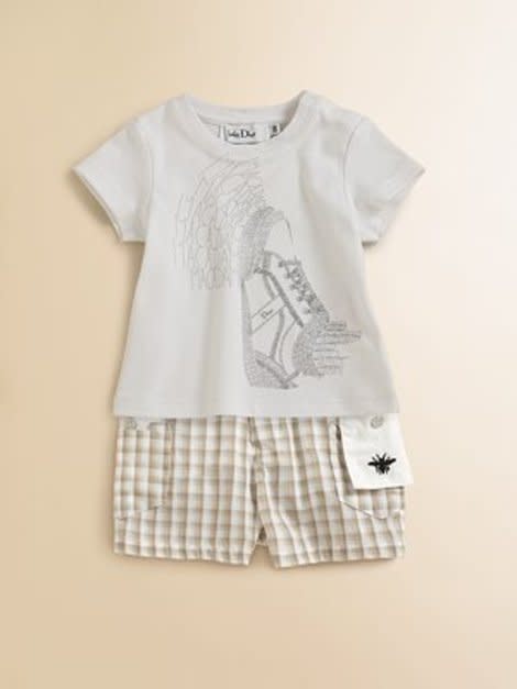 Infant's Dior Vestiaire Sneaker Print Tee