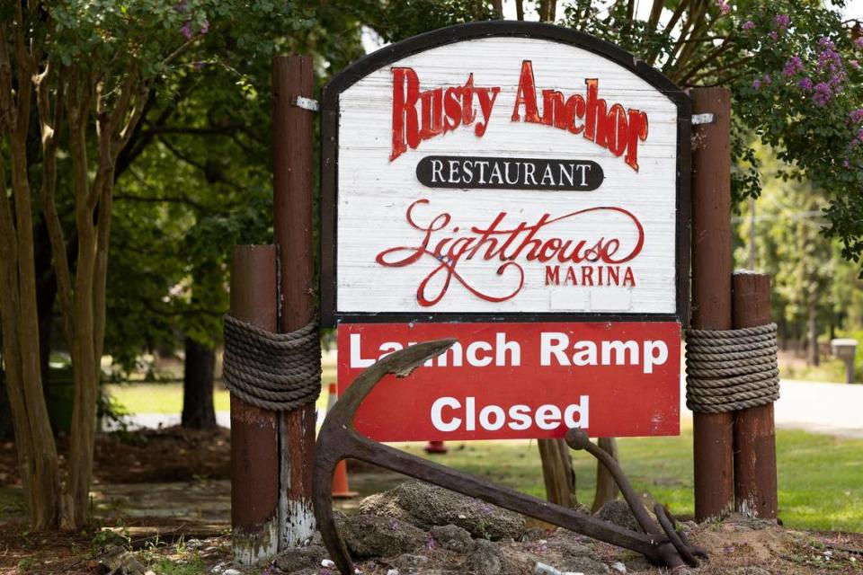 The Rusty Anchor on the shores of Lake Murray on Wednesday, August 3, 2022.