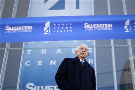 Fumihiko Maki, 4 World Trade Center architect, stands before a ribbon cutting ceremony to mark the opening of the new 4 World Trade Center in New York November 13, 2013. REUTERS/Shannon Stapleton