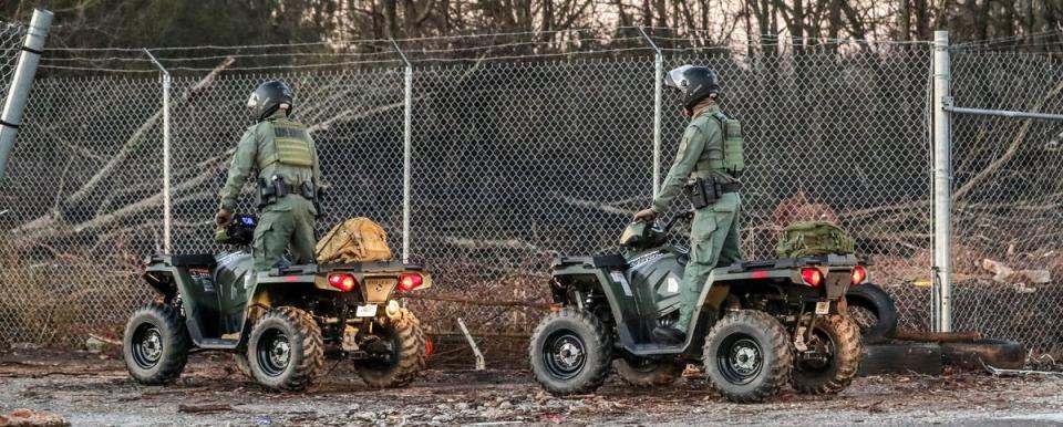 Atlanta police hope to build a training centre with mocked up city blocks to practice large-scale operations (AP)