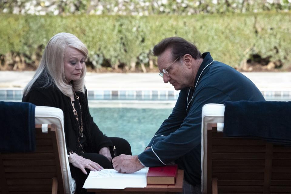 “CLIPPED” -- “The Best Words” — Season 1, Episode 5 (Airs Tuesday, June 25th) — Pictured: Jacki Weaver as Shelley Sterling, Ed O’Neill as Donald Sterling. CR: Kelsey McNeal/FX.