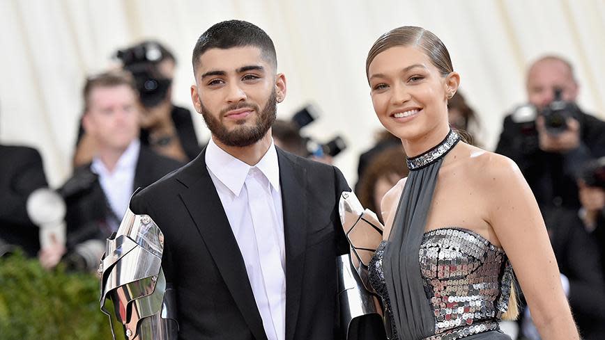 Gigi Hadid and Zayn Malik