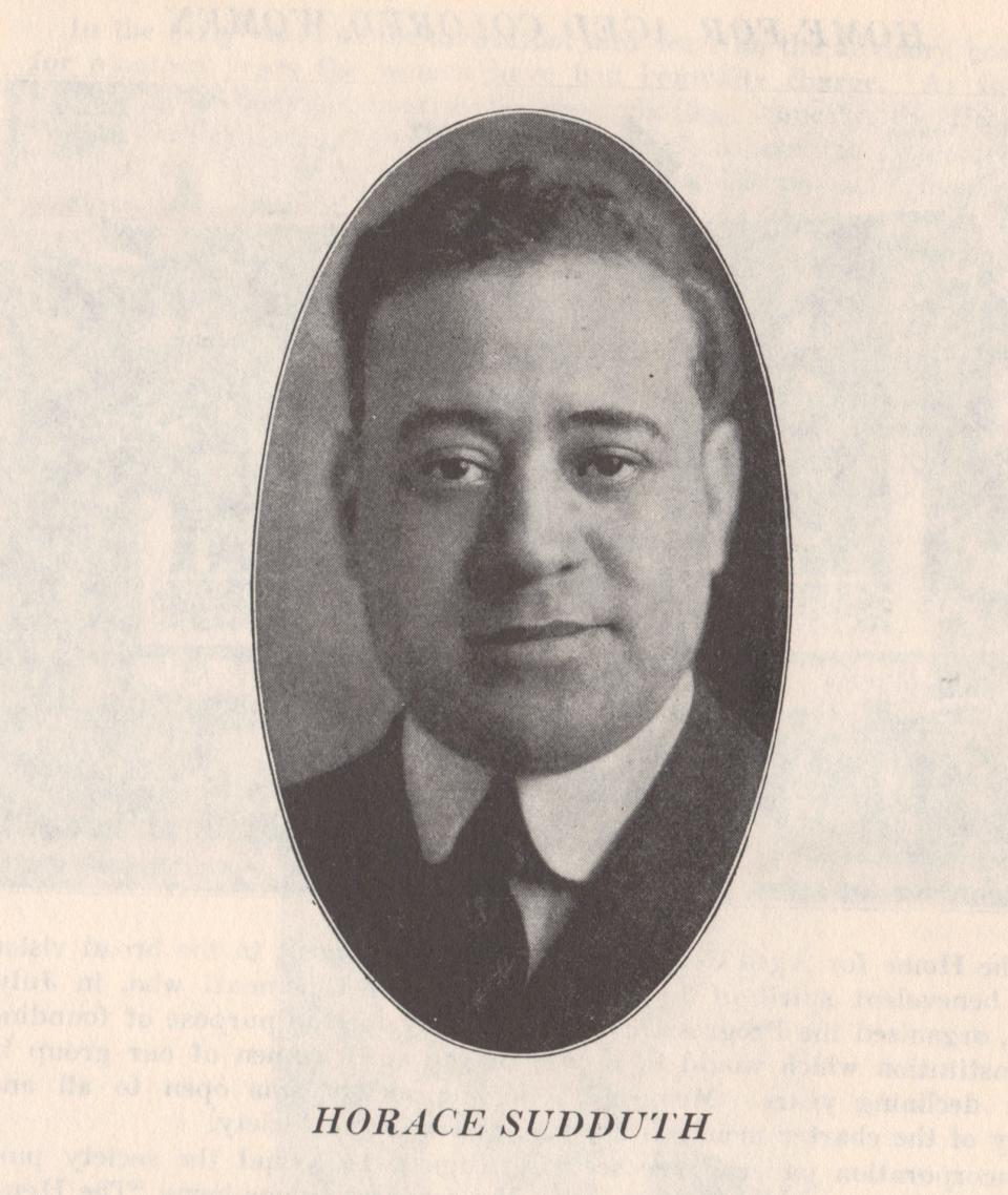 Horace Sudduth was a prominant businessman in the Black community and owner of the Manse Hotel in Walnut Hills.