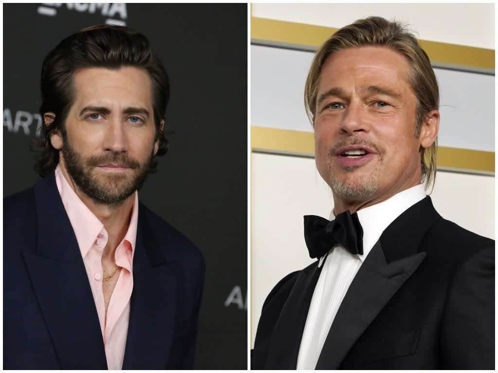 Jake Gyllenhaal and Brad Pitt (Shutterstock)