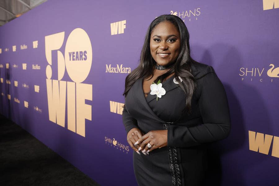 Oscar nominee Danielle Brooks attends the 17th Annual WIF Oscar Nominees Party, presented by Max Mara, with support by major sponsor Shivhans Pictures and champion sponsor Johnnie Walker in Los Angeles. (Emma McIntyre/Getty Images for WIF)