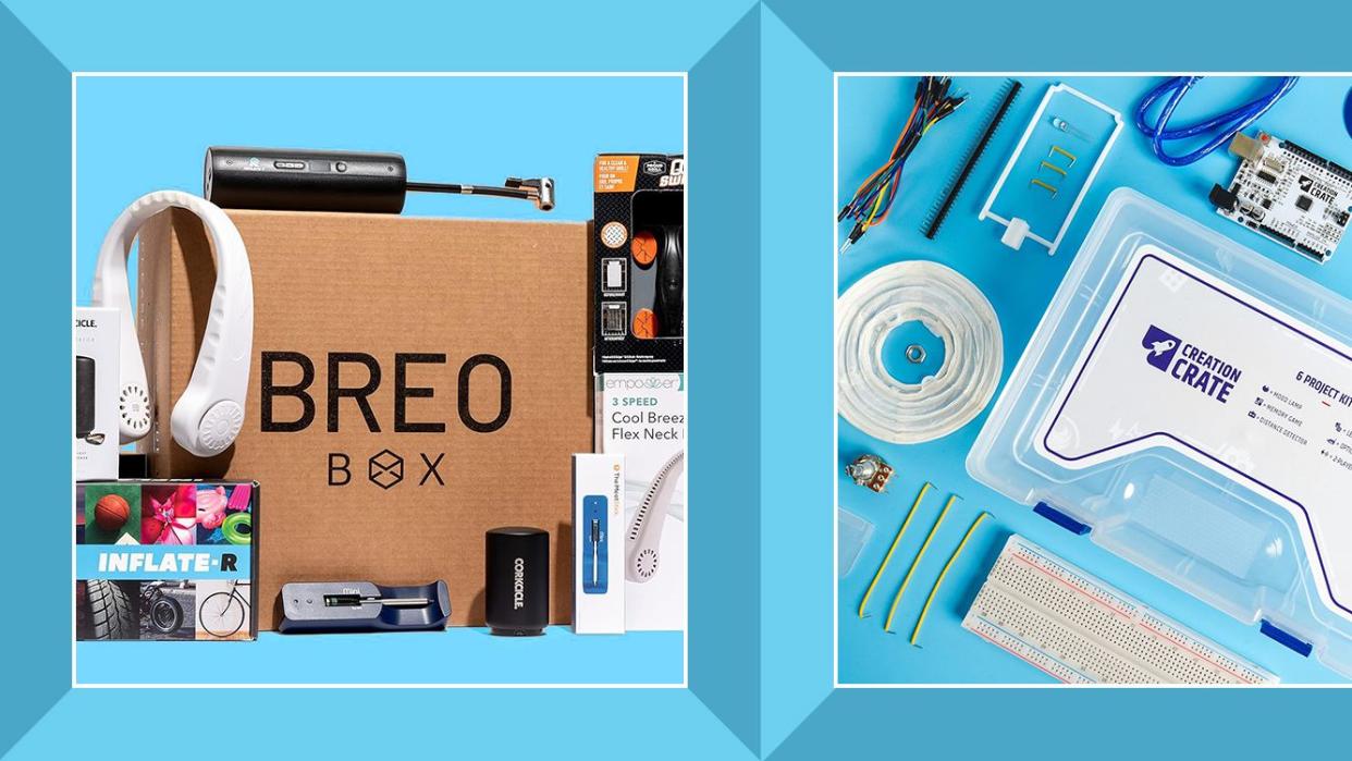 breo box, creation crate, tech subscription boxes