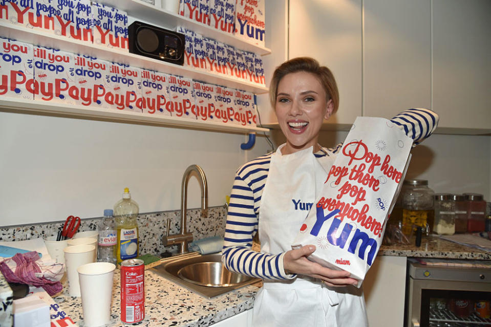 Scarlett Johansson Opens New Store Yummy Pop in Paris