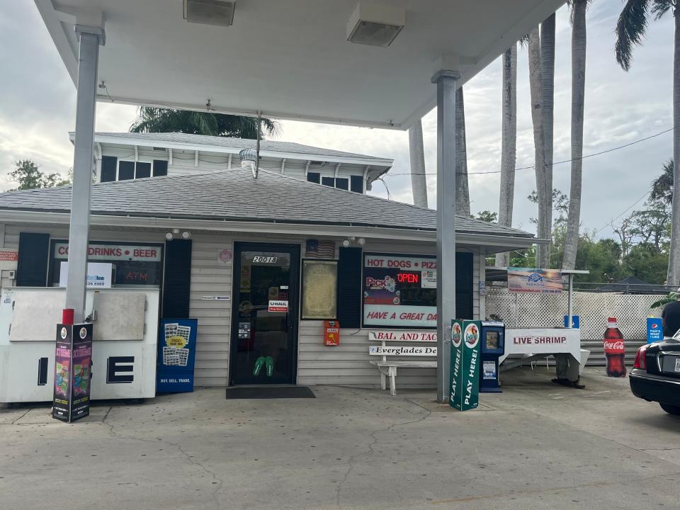 The land that Gator's Crossroads bar and restaurant sits on, the Texaco gas station and Service Auto Repair on Tamiami Trail and San Marco Road are for sale for $5 million.