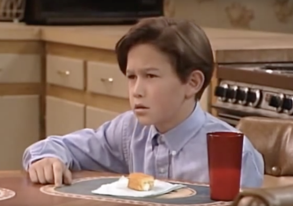 Joseph Gordon-Levitt in "Roseanne."