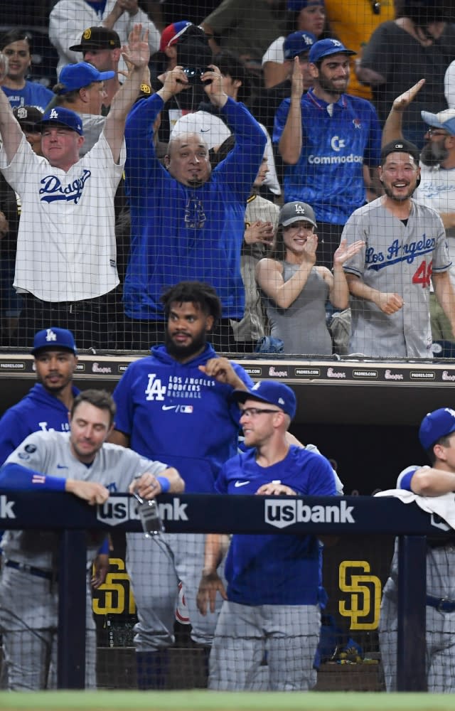 Dodgers Fan Catches Foul Ball While Holding His Baby and a Beer