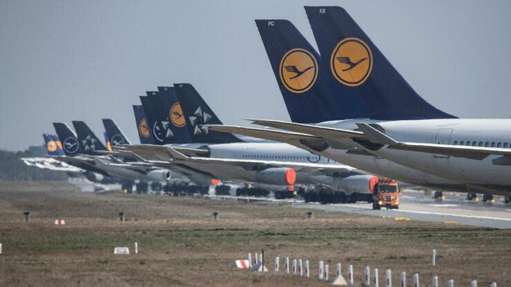 Der Konzern hat seinen Flugplan derzeit radikal zusammengestrichen. Foto: dpa